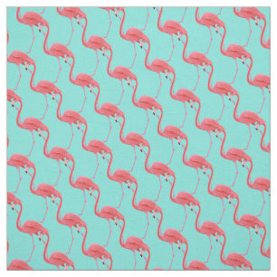 Custom Fabric-Pink Flamingo Fabric