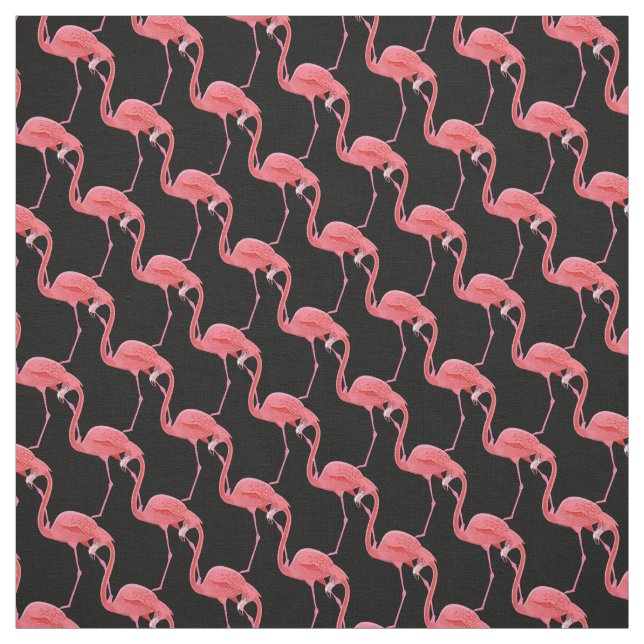 Custom Fabric-Pink Flamingo Fabric (Swatch)