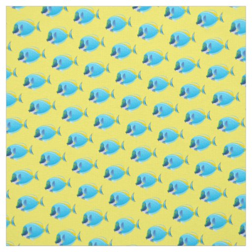 Custom Fabric-Tropical Fish Fabric