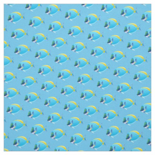 Custom Fabric-Tropical Fish Fabric