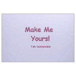 Custom Fabric You Design!