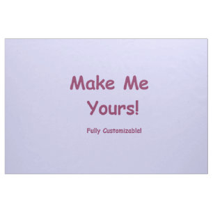 Custom Fabric You Design!