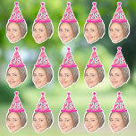 Custom Face 20th 30th 40th 50th 60th 70th Birthday Sticker<br><div class="desc">Custom Face 20th 30th 40th 50th 60th 70th Birthday , Replace the face with your favorite photo (make sure to crop as much to the face as possible and use an app to remove the background) and personalize this funny face gift with your kid, husband, or boyfriend on it! Also...</div>