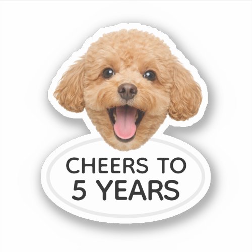 Custom Face Animalr Birthday Party Favors Sticker