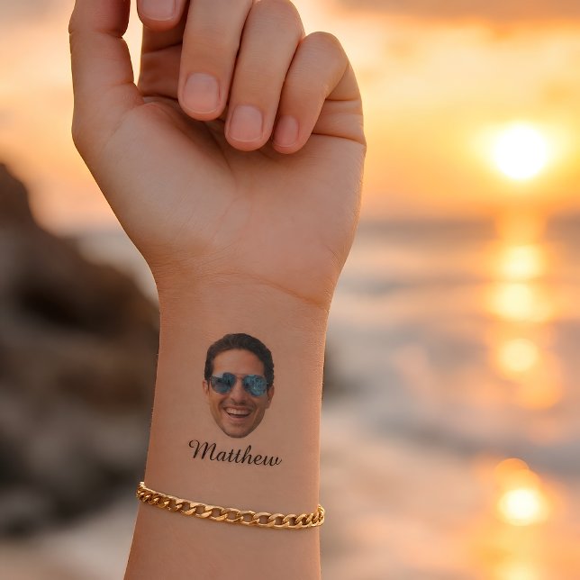 Custom Face Bachelor Party  Temporary Tattoos (Creator Uploaded)