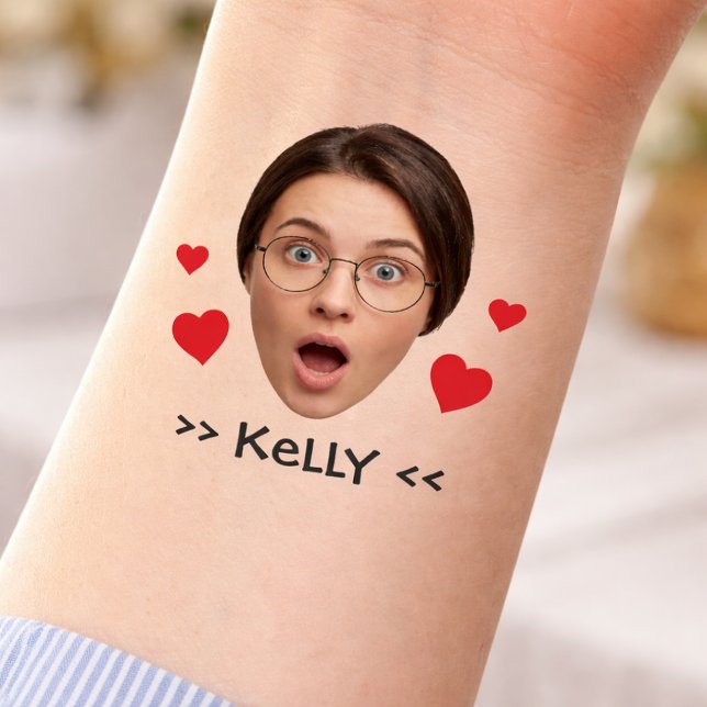 Custom Face Bachelor Party Temporary Tattoos (Creator Uploaded)