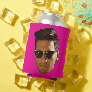 Custom Face Bachelorette Party Birthday Can Cooler