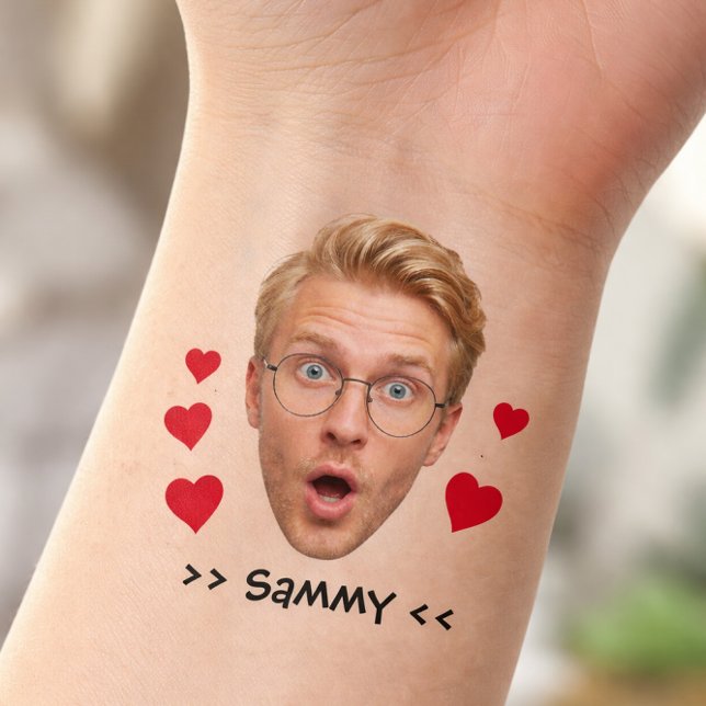 Custom Face Bachelorette Party Temporary Tattoos (Creator Uploaded)