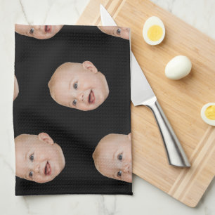 Custom Face Baking Gift Personalized Grandma’s Kitchen Towel