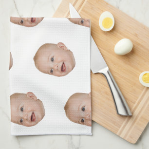 Custom Face Baking Gift Personalized Grandma’s Kitchen Towel