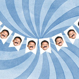 Custom Face Banner, Birthday Banner