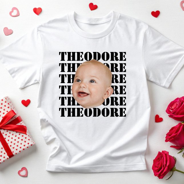 Custom Face Birthday Bachelor Party Groom Fiance T-Shirt (Creator Uploaded)