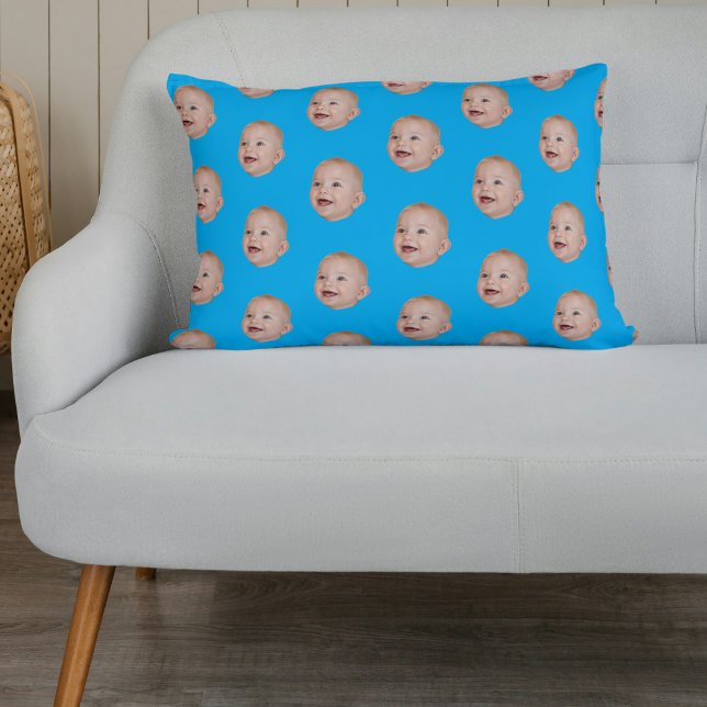 Custom Face Cheerleader Personalize Birthday Photo Pillow Case (Creator Uploaded)