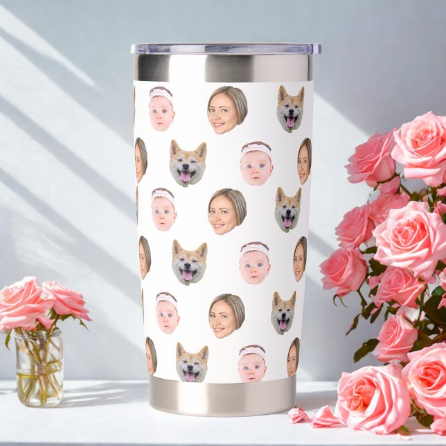 Custom Face, Custom Photo, Family Gift  Insulated Tumbler (Creator Uploaded)