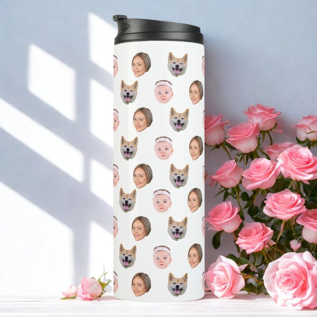 Custom Face, Custom Photo, Family Gift  Thermal Tumbler (Creator Uploaded)