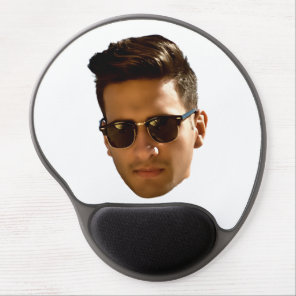 Custom Face Cutout Bachelorette Party Birthday Gel Mouse Pad