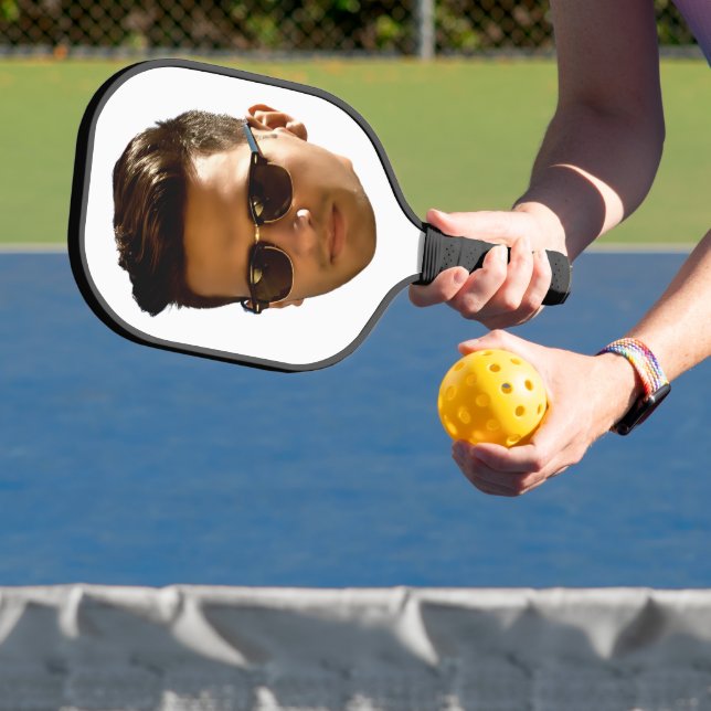 Custom Face Cutout Bachelorette Party Birthday Pickleball Paddle (Insitu)