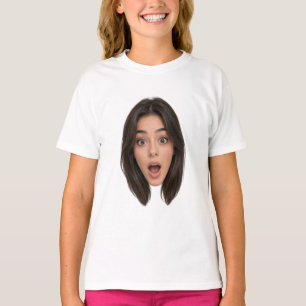Custom Face Cutout Bachelorette Party Birthday T-Shirt