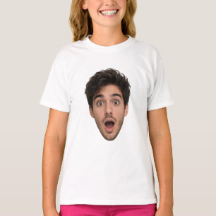 Custom Face Cutout Bachelorette Party Birthday T-Shirt