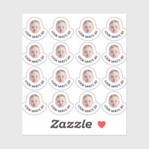 Custom Face for Happy Birthday for All Ages Sticker