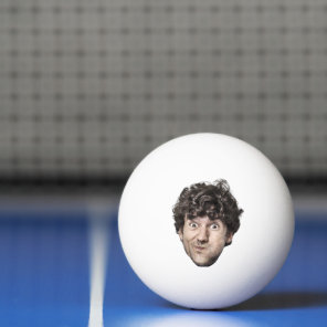 Custom Face Funny Beer Bachelor Party Personalized Ping Pong Ball