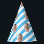 Custom Face Happy Birthday Decorations Supplies Party Hat<br><div class="desc">Custom Face Happy Birthday Decorations Supplies Party Hat</div>