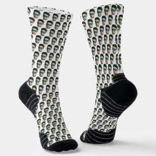 Custom Face Head Wedding Bridal Shower Party Face Socks