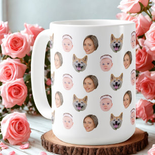Custom Face Mug, Custom Photo mug, Family Gift Coffee Mug