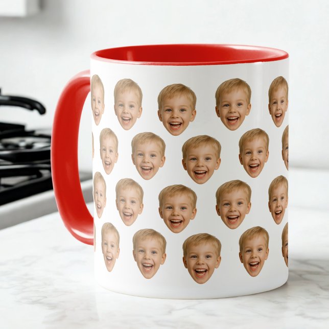 Custom Face Mug, Personalized Face Photo, Family Mug (Creator Uploaded)