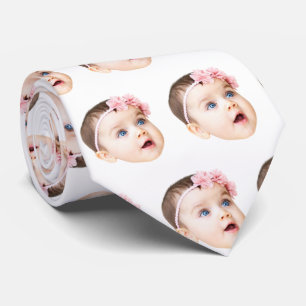 Custom Face Necktie Custom Logo Neck Tie Fathers 