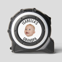 Custom Face Personalized Grandpa Father's Day Gift Tape Measure