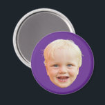 Custom Face Personalized Picture Logo Image Design Magnet<br><div class="desc">Custom Face Personalized Picture Logo Image Design magnet</div>