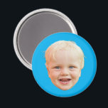 Custom Face Personalized Picture Logo Image Design Magnet<br><div class="desc">Custom Face Personalized Picture Logo Image Design magnet</div>