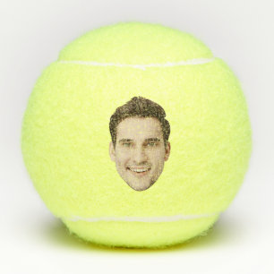 Custom Face Photo Personalized Party Favors Tennis Balls