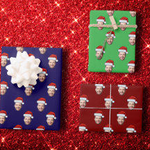 Custom Face Photo Santa Hat Christmas Gift