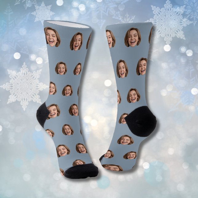Custom Face Socks Personalized Photo (Creator Uploaded)