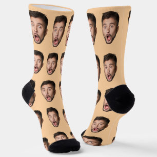 Custom Face Socks Personalized Photo Picture