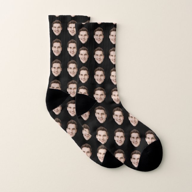 Custom Face Socks Personalized Photo Socks (Pair)