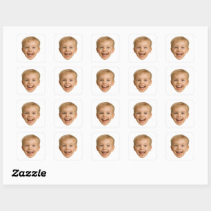 Custom Face Square Sticker