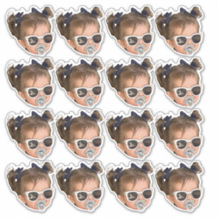 Custom Face Stickers Personalized Face Photo