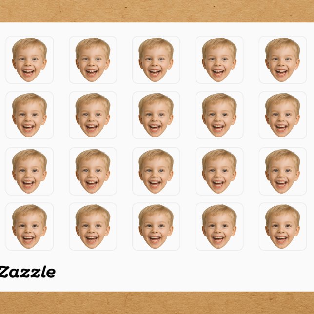 Custom Face Stickers Personalized Face Photo (Creator Uploaded)