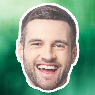 Custom Face Stickers, Personalized Face Photo Sticker