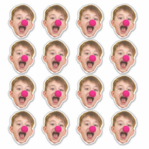 Custom Face Stickers   Personalized Photo Face