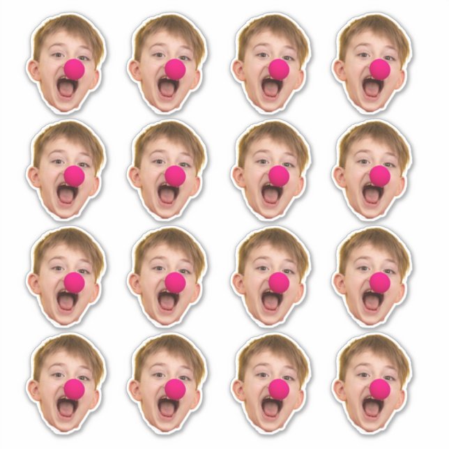 Custom Face Stickers | Personalized Photo Face (Front)