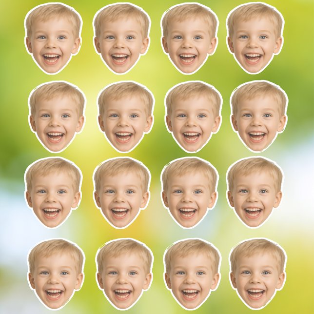 Custom Face Stickers Personalized Photo Face (Creator Uploaded)