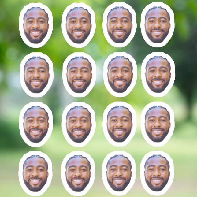Custom Face Stickers, Personalized Photo Sticker (Creator Uploaded)