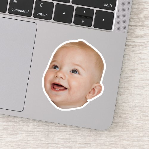 Custom Face Stickers Personalized Picture Logo