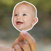Personalized Face Custom Birthday Party Favors Sticker