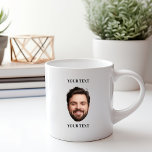 Custom Face with text Mug<br><div class="desc">Custom Face with text</div>