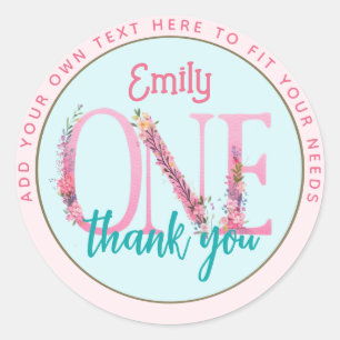 Custom Fairy Pink Princess Fairytale Fairycore Classic Round Sticker